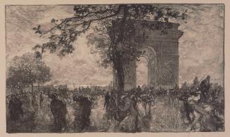 Return from the Woods, Place de l'Étoile (Retour du Bois, Place de l'Étoile)