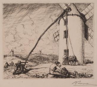 The Windmill at Chapelles (Le Moulin des Chapelles)