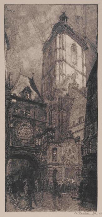 The Gros-Horloge, Rouen (Le Gros-Horloge, Rouen)
