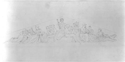 Pediment Representing the Muses