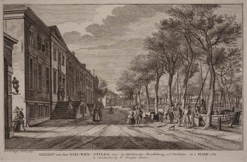 View of the Prinsessegracht in the Hague