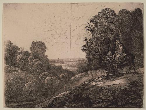 The Flight into Egypt: Altered from Seghers