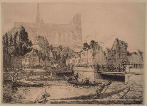 Vegetable Market in Amiens (Marché aux légumes à Amiens)