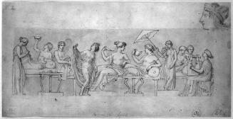 Frieze of Classical Figures