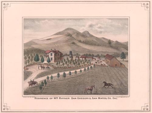 Residence of Wm Rayner San Gregorio, San Mateo