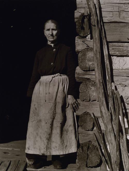 Minnie Knox, widow living with her daughter on farm Garrett County, Maryland December 1937