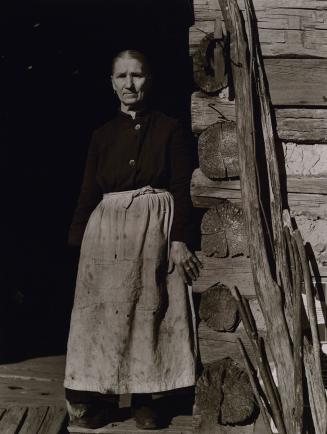 Minnie Knox, widow living with her daughter on farm Garrett County, Maryland December 1937