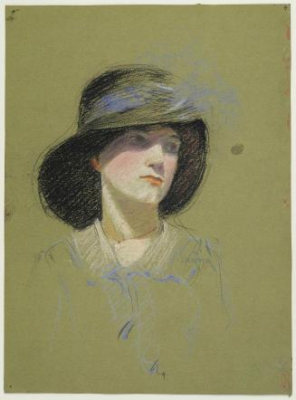 Woman in Black Hat