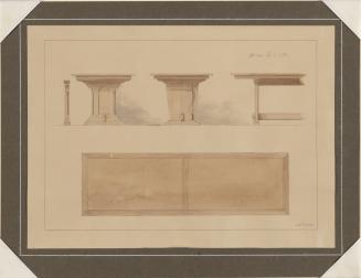 Design for a Library Table