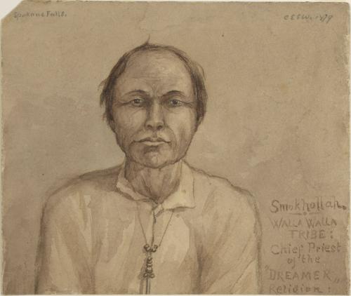 Smokhollah. Walla Walla Tribe: Chief Priest of the "Dreamer Religion"