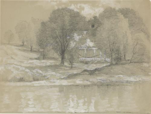 Landscape View with Tree
