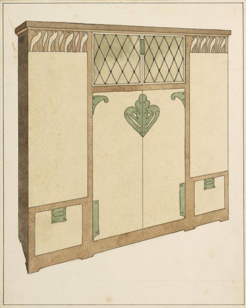 Living Room, Hall, Double-door Cupboard