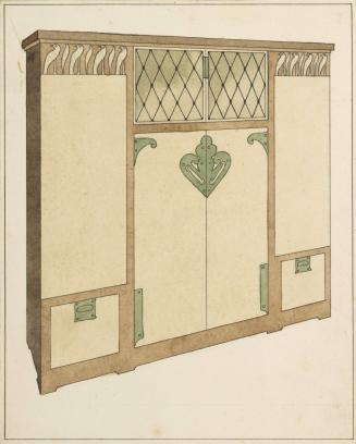 Living Room, Hall, Double-door Cupboard