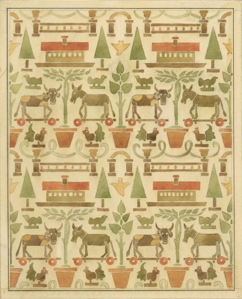 Nursery Stencil Design