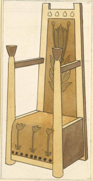 Design for Armchair [room unknown]