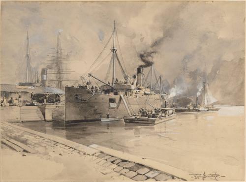 Harbor Scene