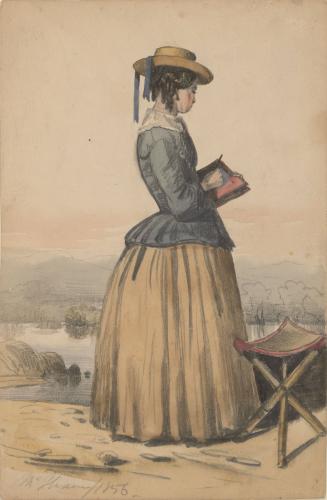Young Lady Writing