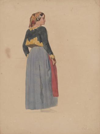 Standing Woman with Back Turned