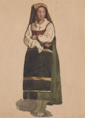 Standing Woman with Folded Arms
