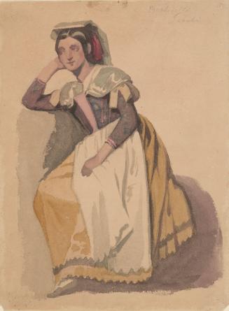 Seated Woman "Monticelli Tivoli"