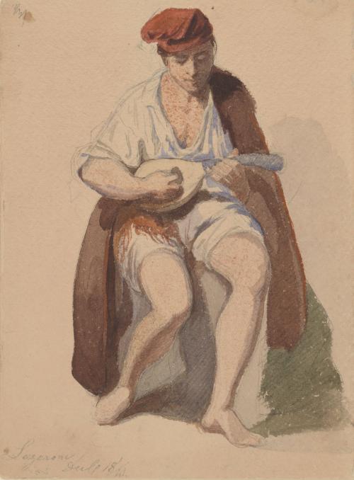 Seated Lute Player