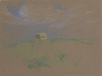 View of a Classical Temple