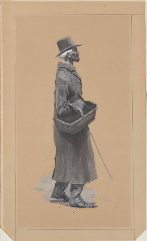 Figure with a Basket