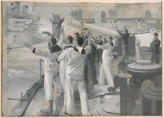 Hailing a Passing Ship, Gibralter