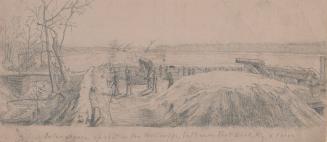 Interchange of the Shot on the Mississippi, Between Fort Wood K'y, X three