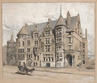 F.L. Higginson and C.A. Whittier Houses, Beacon Street, Boston
