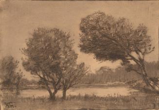 Landscape with Trees and Lake