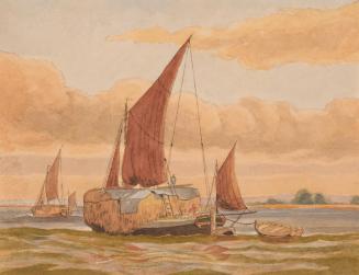 Straw Boats on the Thames