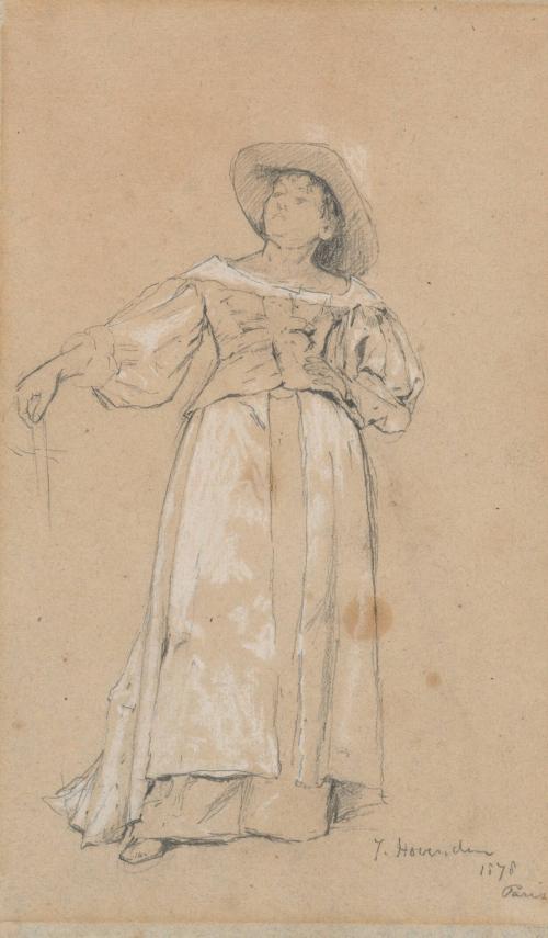 Woman in Costume