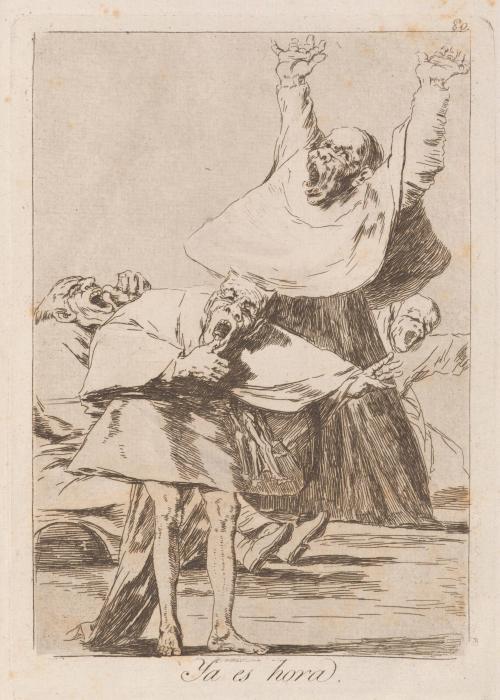 It is time (Ya es hora), Plate 80 from Los Caprichos