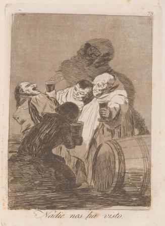 No one has seen us (Nadie nos ha visto), Plate 79 from Los Caprichos