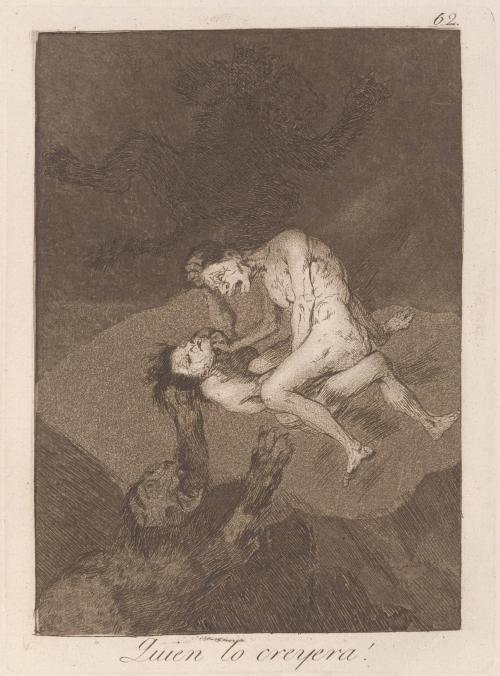 Who would have thought it? (Quien lo creyera!), Plate 62 from Los Caprichos