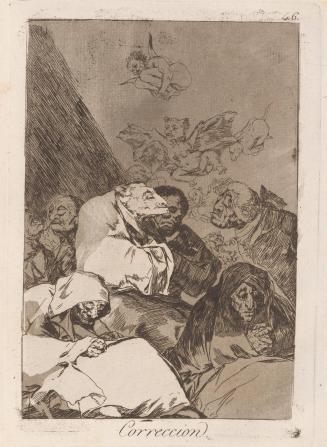 Correction (Correccion), Plate 46 from Los Caprichos