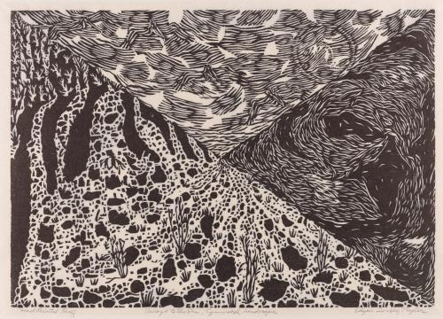 Arroyo to the sea, equivocal landscape