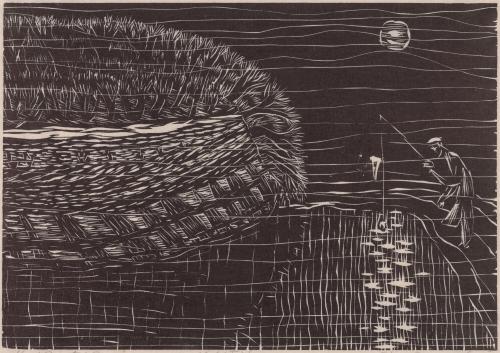 Night fisherman