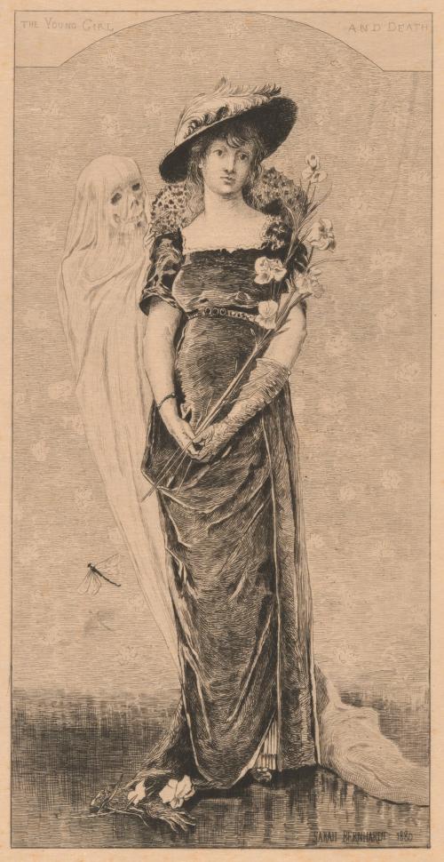 The Young Girl and Death (Sarah Bernhardt)