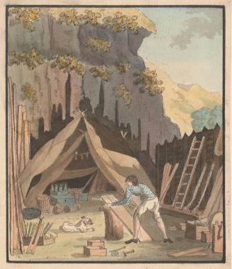 Five Illustrations to "Robinson Crusoe" [2 of 5]