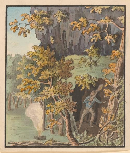 Five Illustrations to "Robinson Crusoe" [3 of 5]