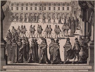 Order of the Chevaliers Marching at Fontainebleau in May 1633