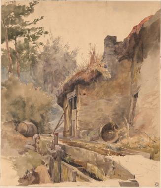 Cottage and Stream