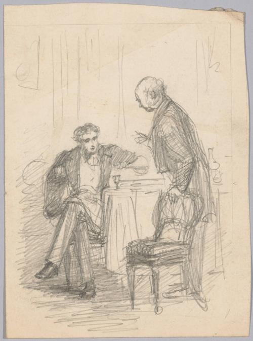 Two Men Conversing