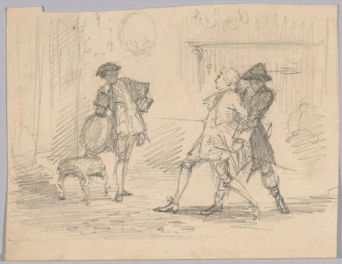 Three Men, Two Struggling