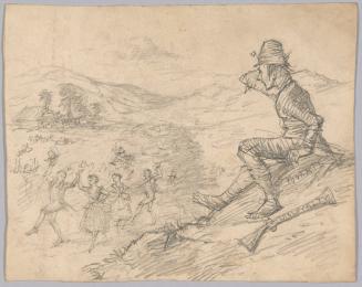 Vagabond Watching a Country Dance
