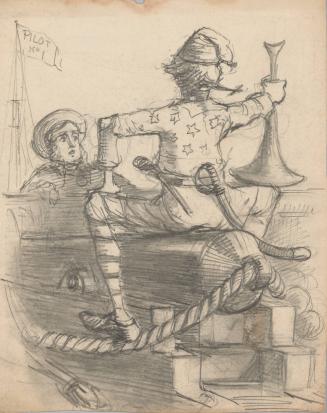 Man with Horn, Sword, and Pistol