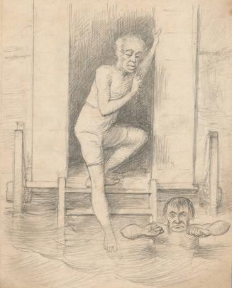 Two Men and a Bathing Machine