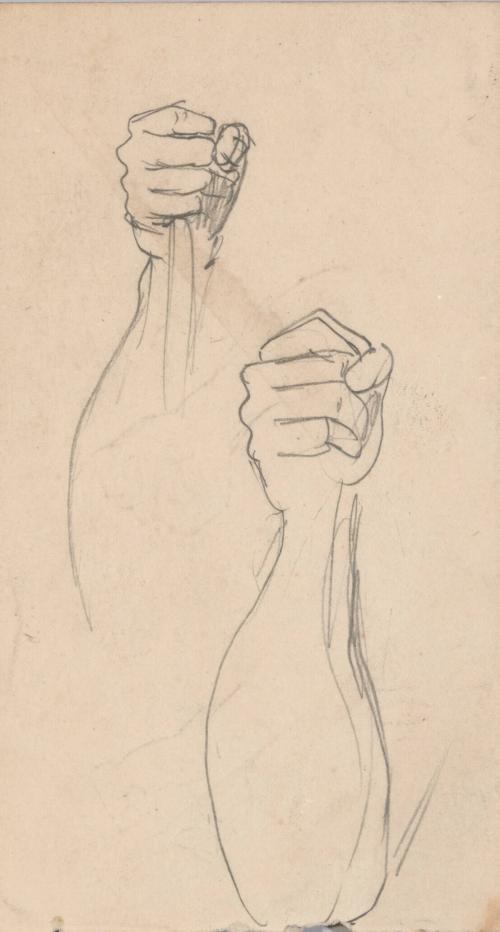 Studies of a Fist and Forearm